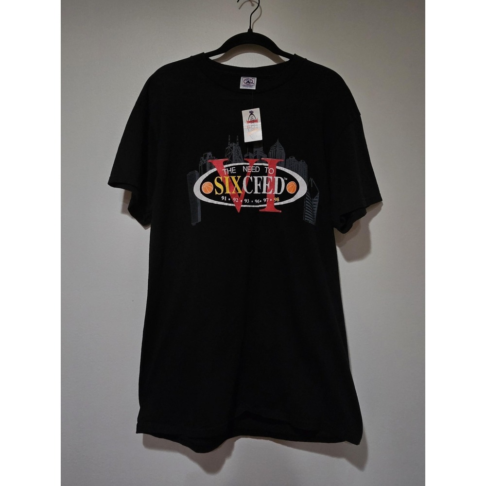 Vintage The Need To Sixceed Shirt Chicago Bulls XL Basketball Shirt Delta 90s